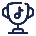 Cup Music SVG Icon